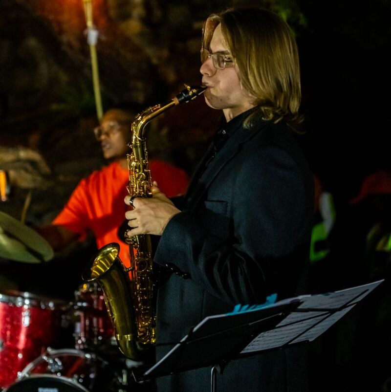 On Stage with Emmanuel Paul